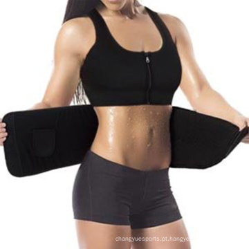 Treinadores de cintura destacável de tamanho grande e forma de desgaste de goleta de neoprene de neoprene da lombar